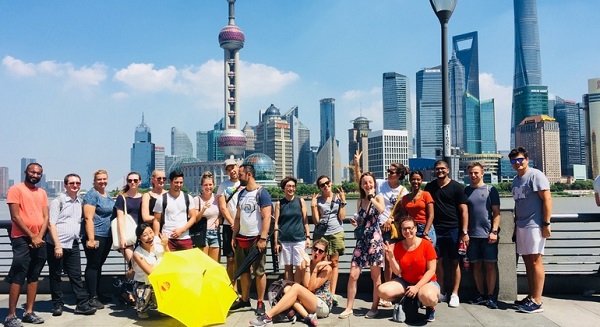 Shanghai expats. 