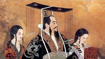 the First Emperor of China, Qin Shi Huang (秦始皇